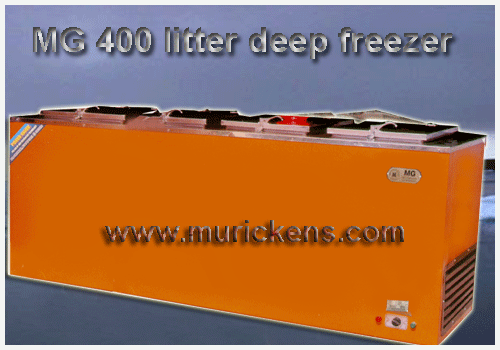 MG 400 Liter deep freezer